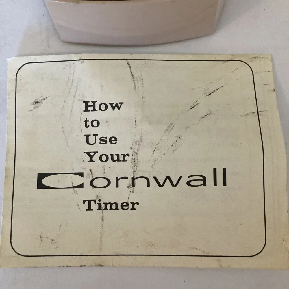 Vintage Cornwall Model 3004 Electric Wall Timer On/Off Wall Mount Tested Works
